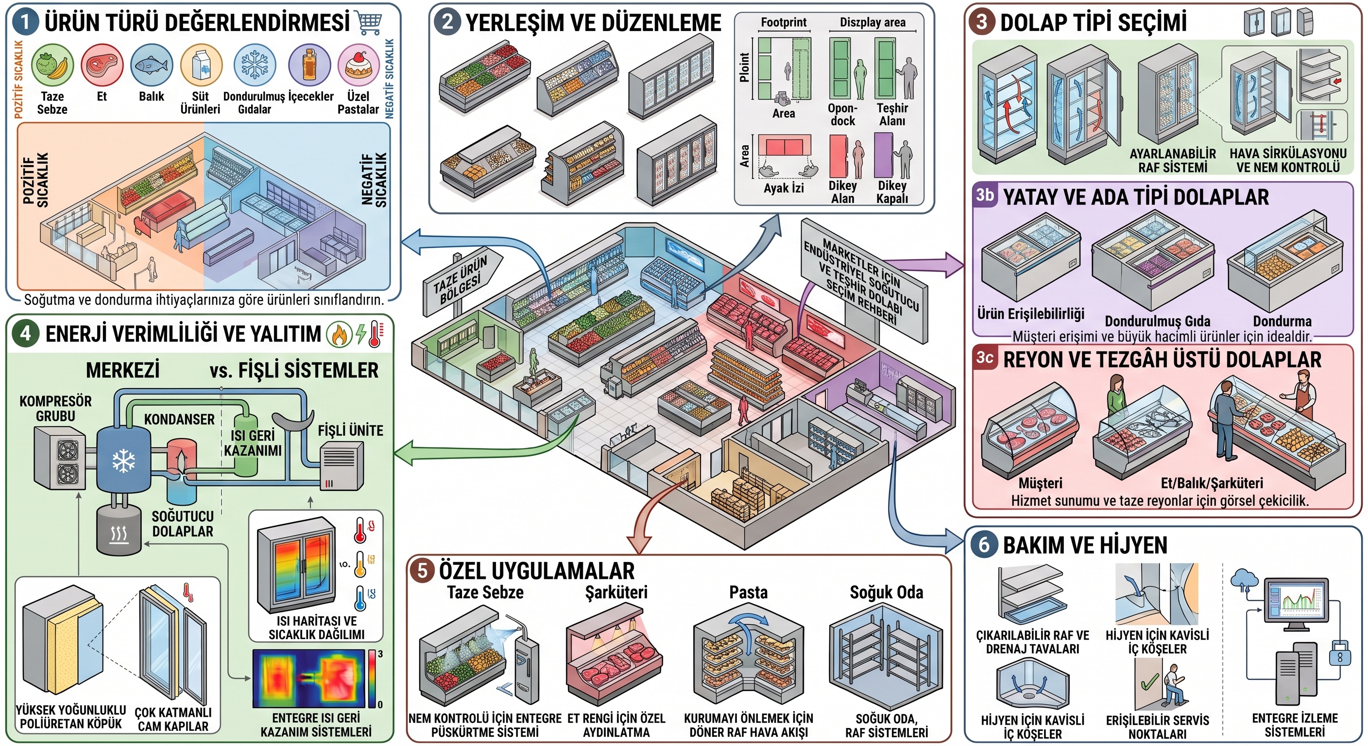 Blog Yazısı: Süpermarket ve Market Dolapları Seçimi